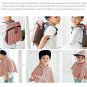 Kinder palm Safety Cape Bag Kids Backpack and Cape Set Missing Child Prevention Kukka_Red