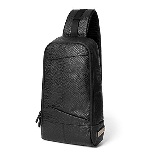 MONSTER REPUBLIC GORGEOUS SLING BAG BACKPACK/SNAKE BLACK