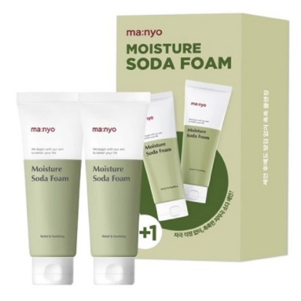 Manyo Factory Moisture Cleansing Soda Foam 100ml*2pcs
