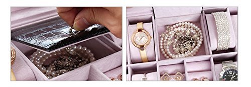 Watch Box Case Cabinet Black 1ea