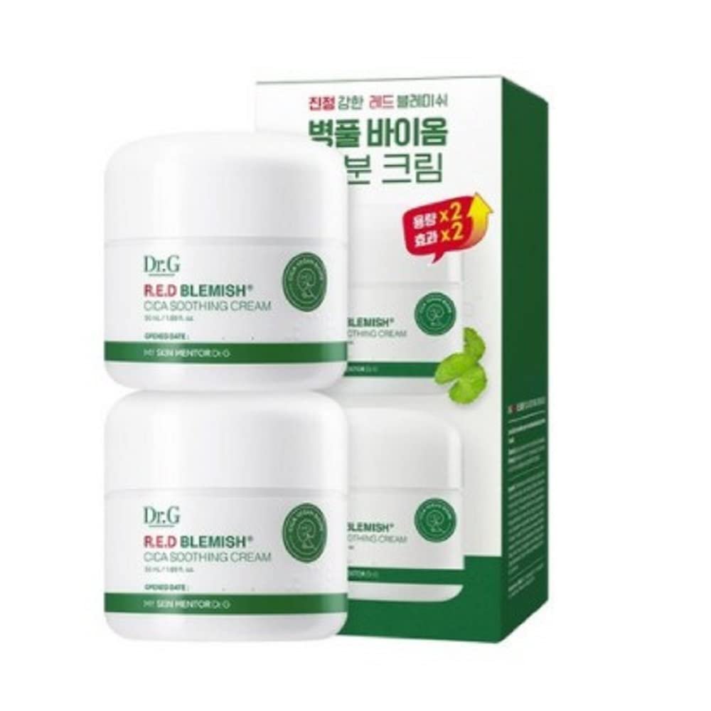 Dr.G Red Blemish Cica Soothing Cream Duo 50ml2pcs