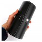 Cylinder Watch Jerwelry Box Case Cabinet Black