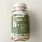 CT BioTech Vitamin D3: 50 mcg/2,000 IU, 365 Count/Bottle, softgels (1)