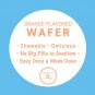 Replesta 50,000 IU Vitamin D3 Cholecalciferol Vitamin D Deficiency Chewable Wafer, Natural Orange Fl