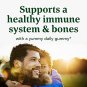 MegaFood, Certified Organic D3 Wellness Gummies, Soft Chew 1000 IU Vitamin D Supplement for Bone, Mu