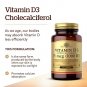 Solgar Vitamin D3 (Cholecalciferol) 25 mcg (1000 IU) - Helps Maintain Healthy Bones & Teeth - Immune