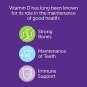 Ddrops Booster 600IU 100 Drops - Kids Vitamin D Liquid Supplement. Support Strong Bones & Immune Sys