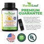 Vitamin D3 50,000 IU Weekly Supplement - 240 Vegetable Capsules - For Bones, Teeth, Immune System an