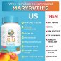 Vitamin D3, K2 Calcium Gummies by MaryRuth's, Plant Based, Non-GMO, Gluten Free for Men, Women & Kid