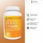 Dr. Berg's Vitamin D3 K2 - Advanced 2 in 1 Formula - Includes 10,000 IUs Vitamin D3, 100 mcg MK7 Vit