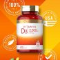 Vitamin D3 2000 IU Softgels | 400 Count | Non-GMO, Gluten Free Formula | 50 mcg | Vitamin D Suppleme