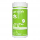Liposomal Vitamin D3 K2 MK7 - 365 Softgels | VIT D3 5000 IU + K2 100 mcg with Organic Coconut Oil - 