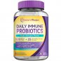Doctor's Recipes Daily Immune Probiotics | 120 Billion CFUs, 25 Immunity-Boosting Strains, Prebiotic