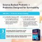 Bio360 Probiotic Daily Extra Formula | Vegan Prebiotics and Probiotics for Women & Men | 60 Billion