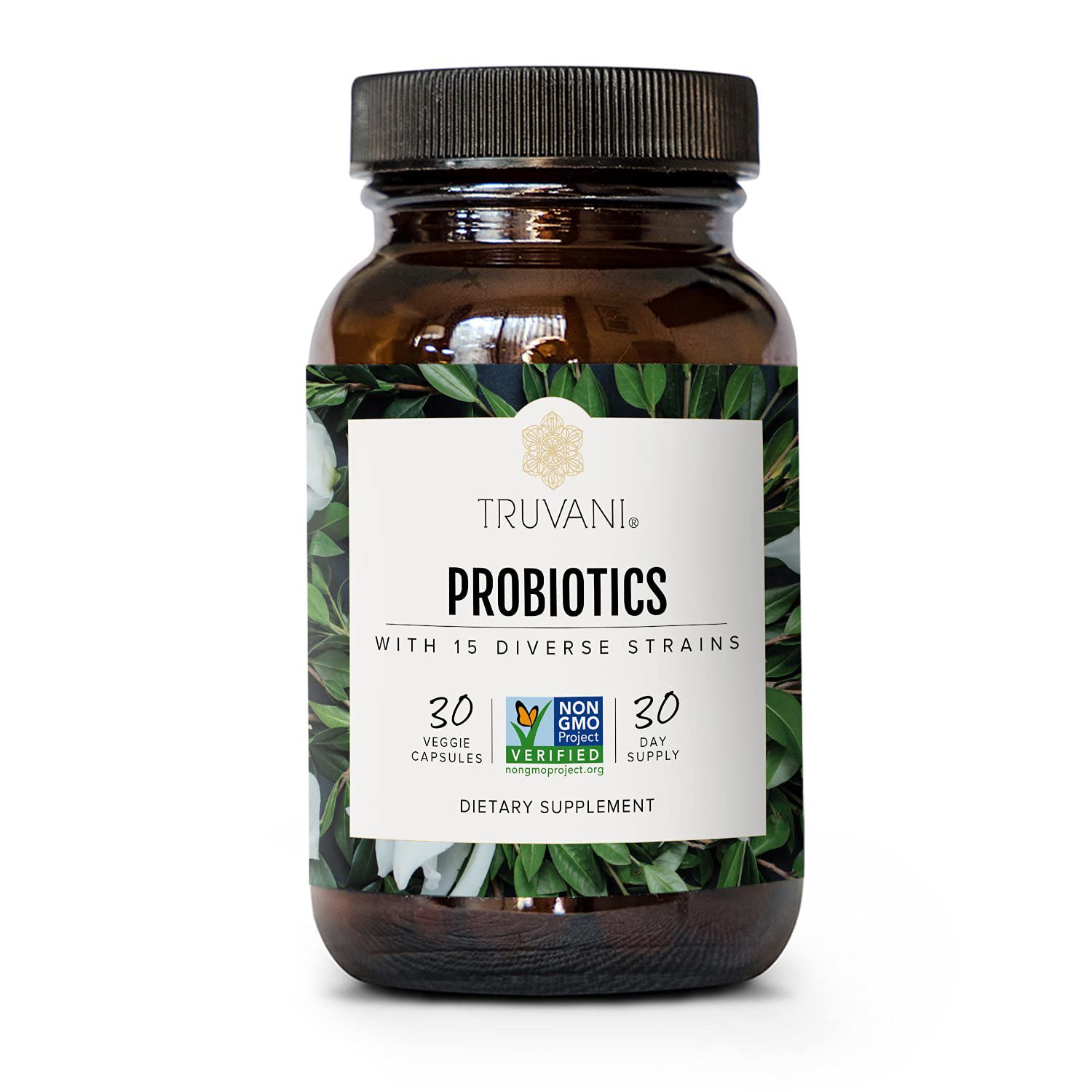 TRUVANI - 15 Billion CFU Probiotic with 15 Strains | Promotes Digestive Health, Immune Support & Gut