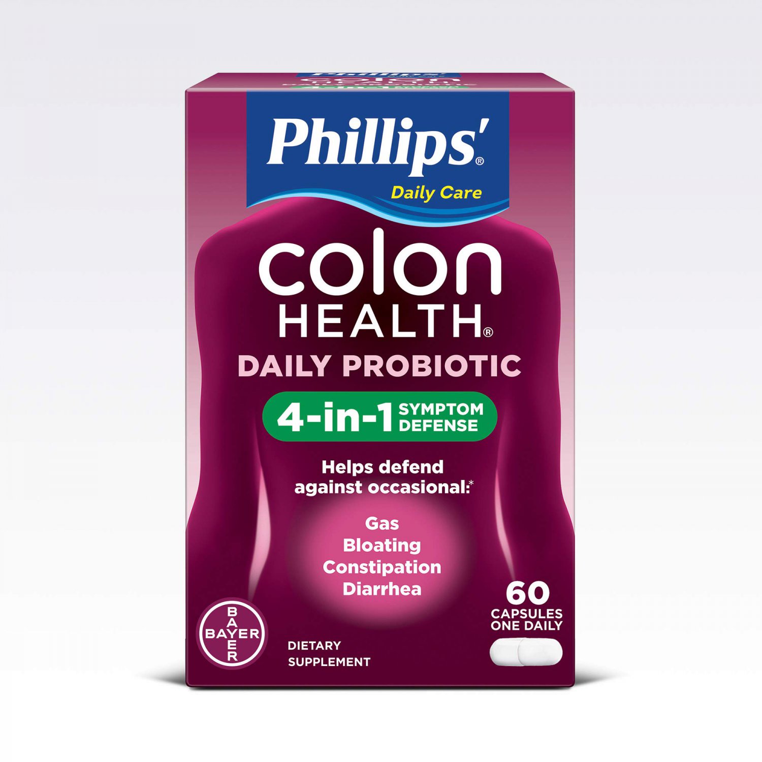 Phillips Colon Health Probiotic Capsules, 60 Count