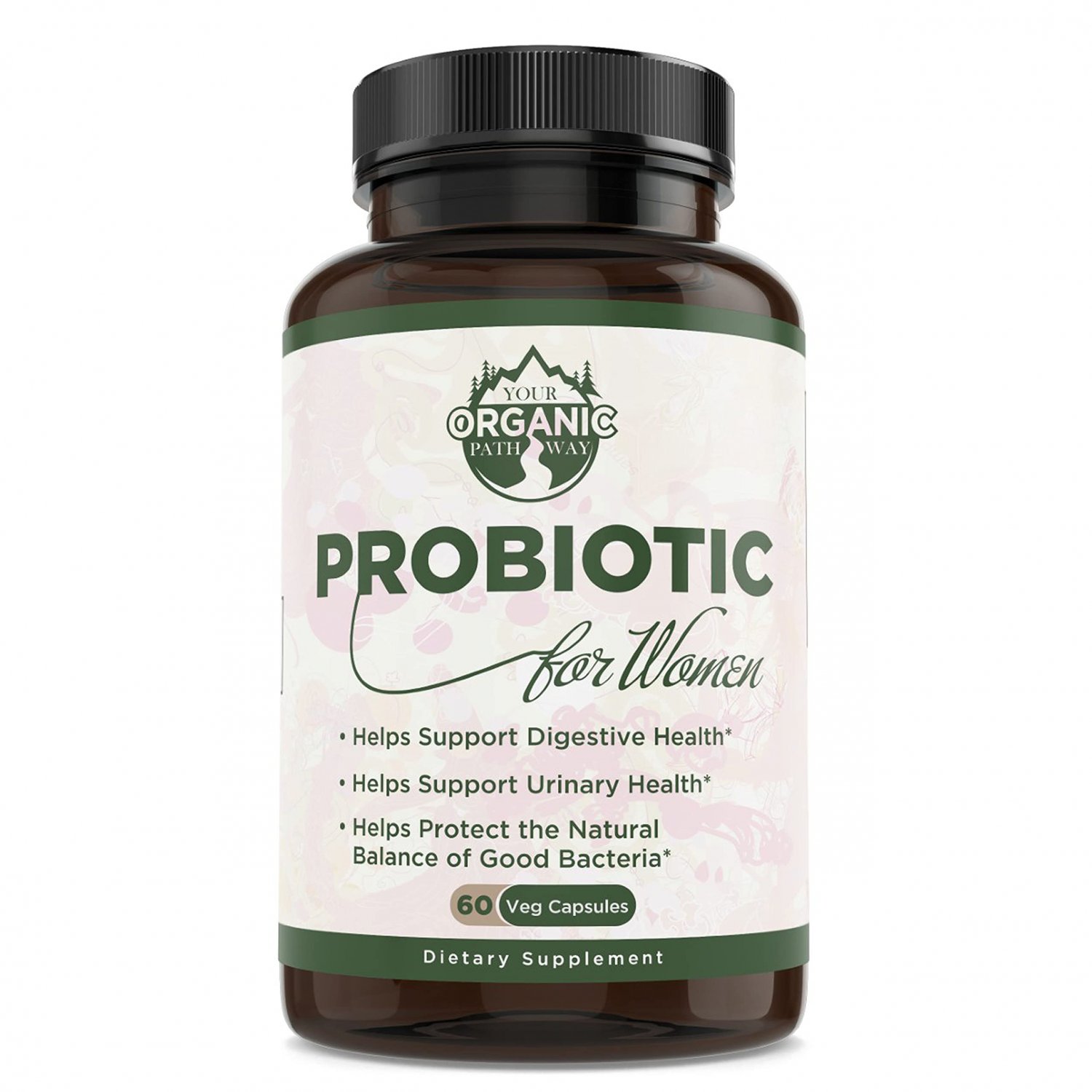 Your Organic Pathway Probiotic for Women - 60 Billion CFU, Women's Probiotic Supplement for Digestiv