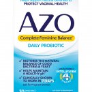 AZO Complete Feminine Balance Daily Probiotics for Women, Clinically Proven to Help Protect Vaginal
