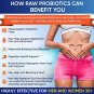 Organic Probiotics 100 Billion CFU, Dr Formulated Probiotics for Women, Probiotics for Men and Adult