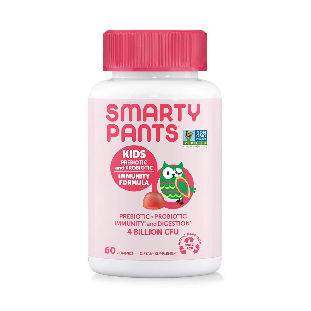 SmartyPants Kids Probiotic Immunity Gummies: Prebiotics & Probiotics ...