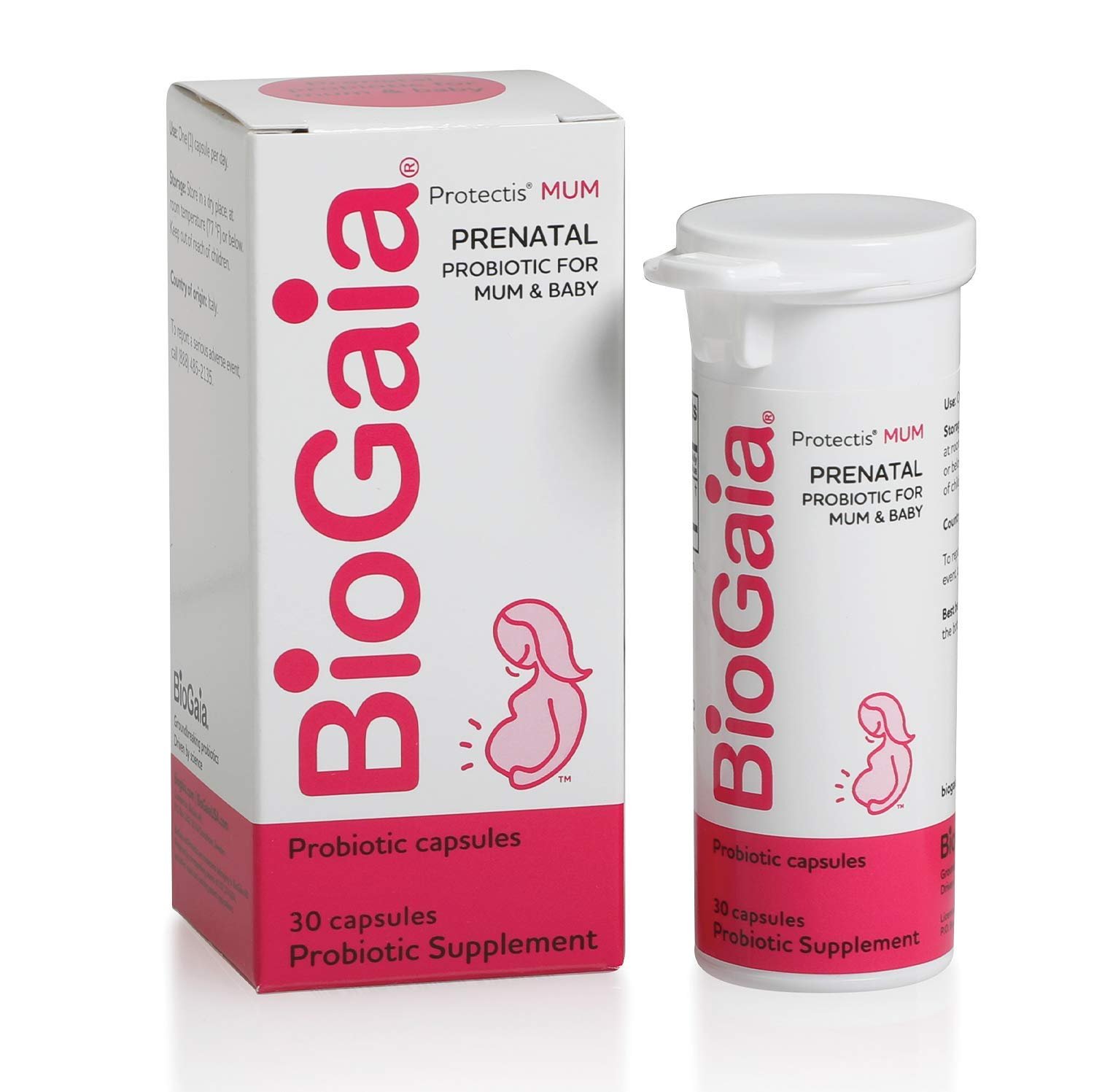 BioGaia Protectis Mum | A Prenatal Probiotic | Helpful for Mom & Baby | Support Baby's Developing Di