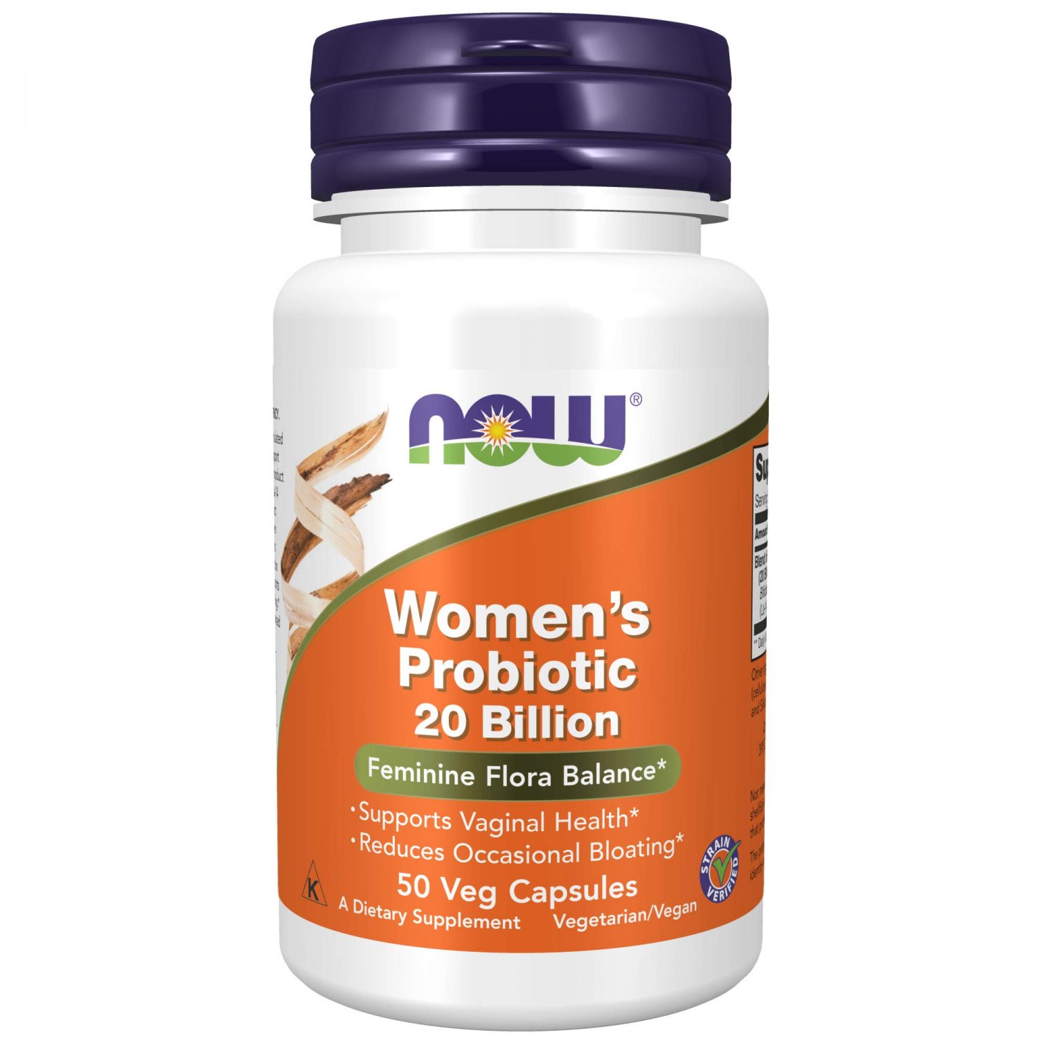 NOW Supplements, Women's Probiotic, 20 Billion, Specially Formulated using Three Clinically Tested P