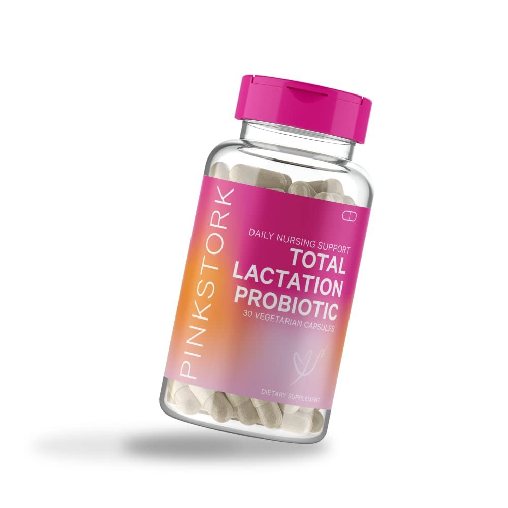 Pink Stork Total Lactation Probiotic: Probiotics for Women, Lactation Supplements to Increase Breast