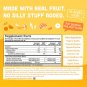 Whole Fruit Prebiotic and Probiotic Gummies for Kids - No Added Sugar, Vegan Organic Probiotics for