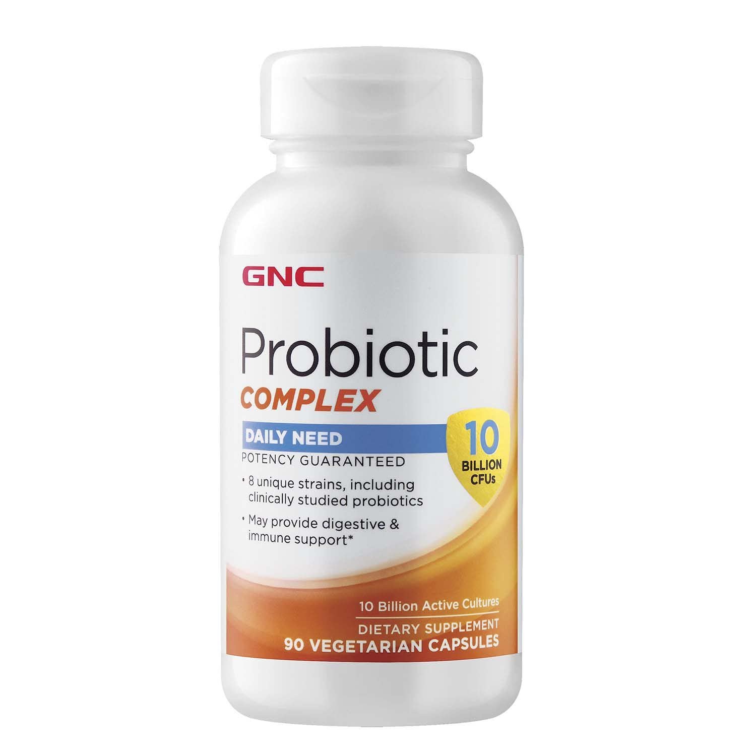 GNC Probiotic Complex Daily Need with 10 Billion CFUs | 8 Unique Strains, Including Clinically Studi