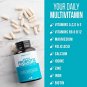 Probiotic Multivitamin by GoBiotix | Daily Vitamin Supplement with Probiotics | 25 Billion CFU | Imm