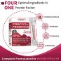Probiotics-for-Women 100-Billion-CFUs with Prebiotics, D-Mannose & Cranberry for Digestive, Immune,