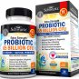 Probiotic 65 Billion - Probiotics with Prebiotic for Women & Men - Lactobacillus Acidophilus Digesti