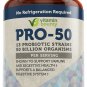 Vitamin Bounty Pro 50 Probiotics with 13 Probiotic Strains, Prebiotic Fermented Greens and Delayed R