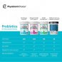 Probiotics 60 Billion CFU - Probiotics and Prebiotics for Women & Men - 2 Month Supply, Natural Shel