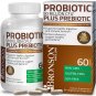 Bronson Probiotic 50 Billion CFU + Prebiotic with Apple Polyphenols & Pineapple Fruit Extract for Wo