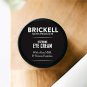 Brickell Men's Restoring Eye Cream for Men, Natural and Organic Anti Aging Eye Balm To Reduce Puffin