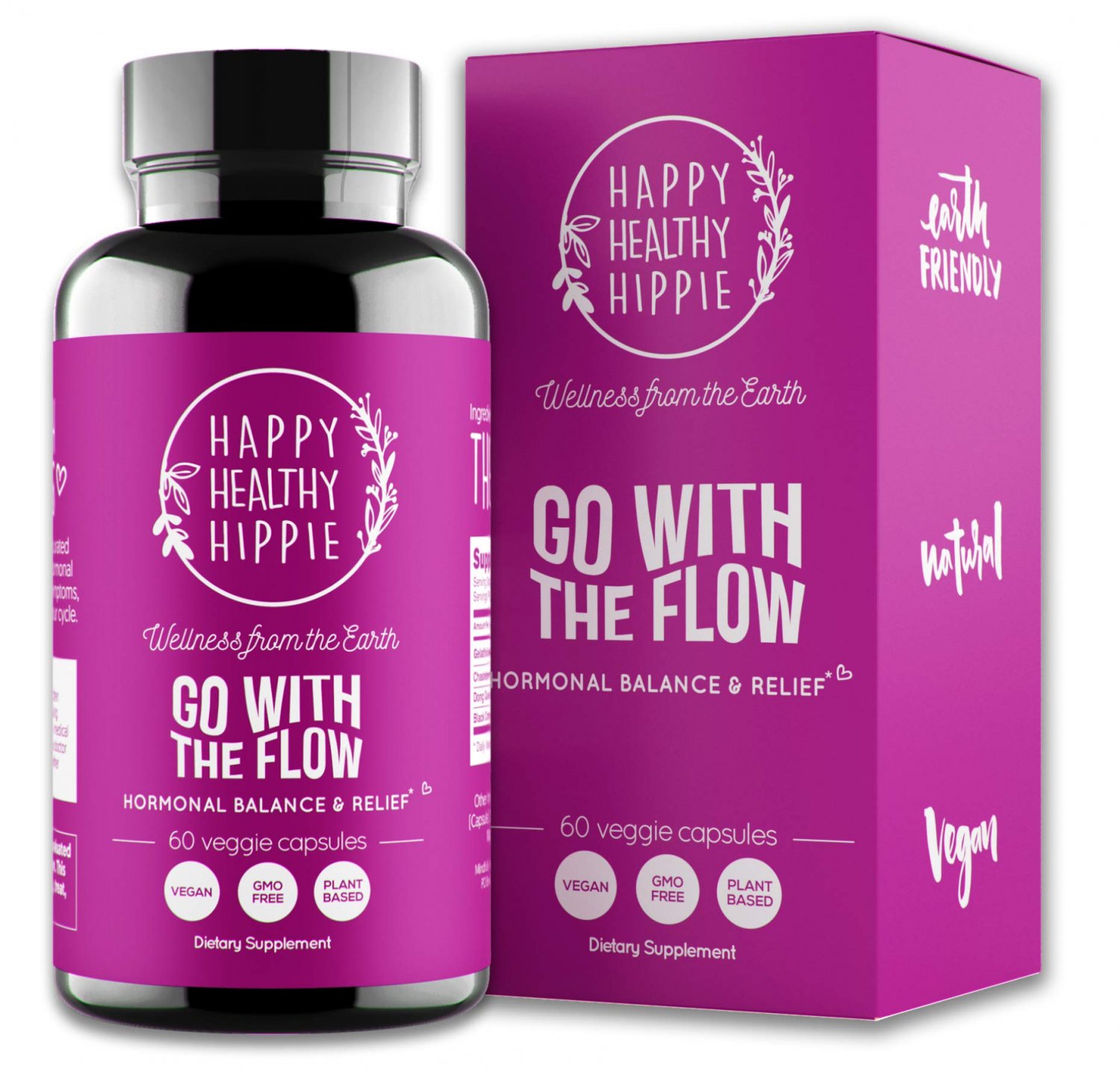Go with The Flow Hormone Balance for Women - Supports All Hormonal Stages | PMS Relief | Hot Flashes