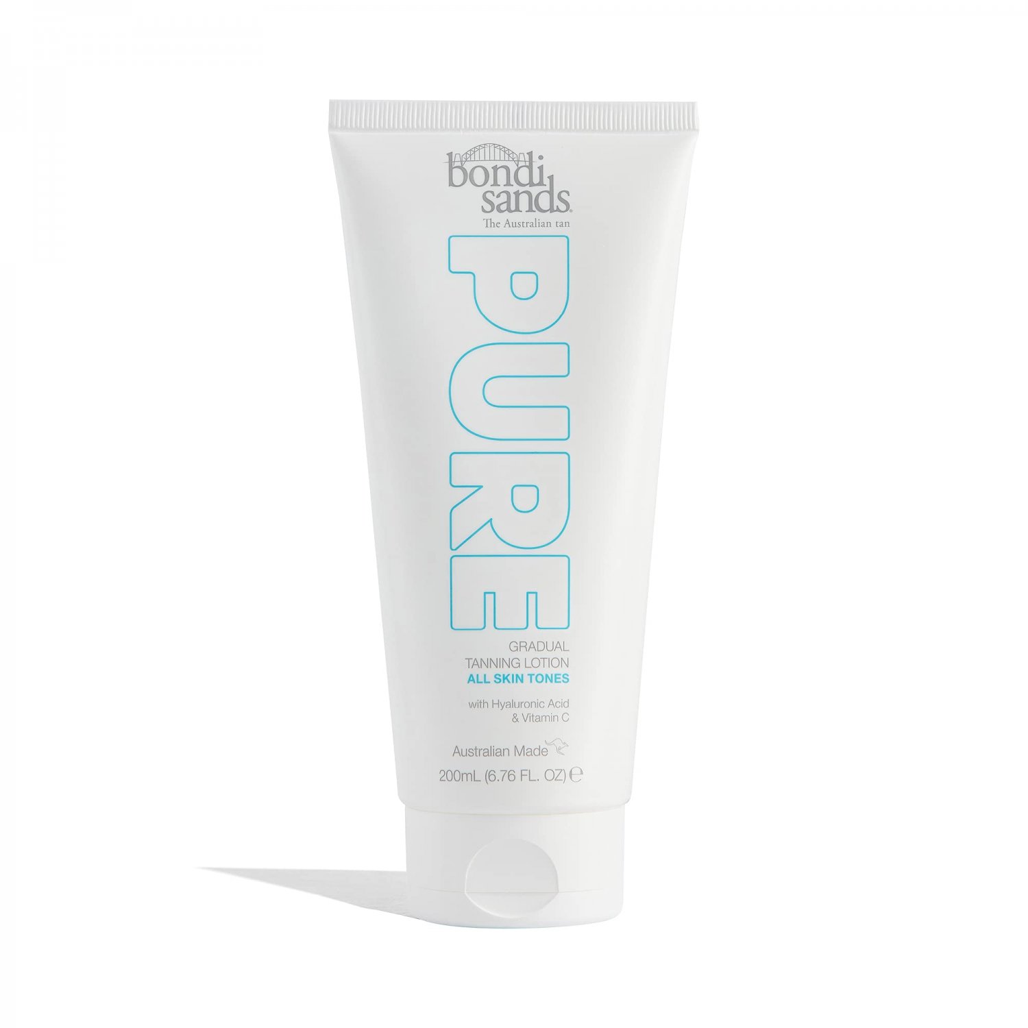 Bondi Sands PURE Gradual Tanning Lotion | Hydrates with Hyaluronic Acid for a Glowing Tan, Fragrance