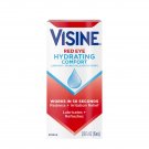 Visine Red Eye Hydrating Comfort Redness Relief and Lubricant Eye Drops to Help Moisturize and Relie