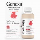 Genexa Infants' Acetaminophen Oral Suspension, for Babies, Temporarily relieves Pain and Fever Sympt