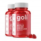 Goli® Apple Cider Vinegar Gummy Vitamins - (2 Pack, 120 Count, Gelatin-Free, Gluten-Free, Vegan & N