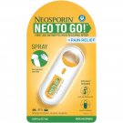 Neosporin + Pain Relief Neo to Go! First Aid Antiseptic/Pain Relieving Spray.26 Oz