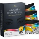 BrightJungle Under Eye Collagen Patch, 24K Gold Anti-Aging Mask, Pads for Puffy Eyes & Bags, Dark Ci
