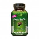 Irwin Naturals Power to Sleep PM - 120 Liquid Soft-Gels - with Melatonin, GABA, Ashwagandha, Valeria