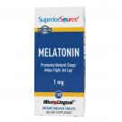 Superior Source Melatonin 1 mg, Under The Tongue Quick Dissolve Sublingual Tablets, 100 Ct, with Cha