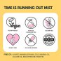 SIORIS Time is Running Out Mist (3.38 Fl Oz)-Natural Facial Oil Hydrating Spray Mist Moisturizer for