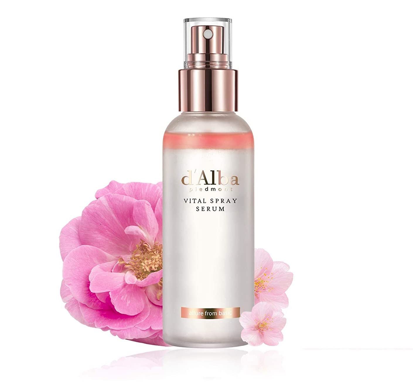 d'alba White Truffle Rose Mist Spray Serum Anti-Oxidant anti-aging mist serum White Truffles from It
