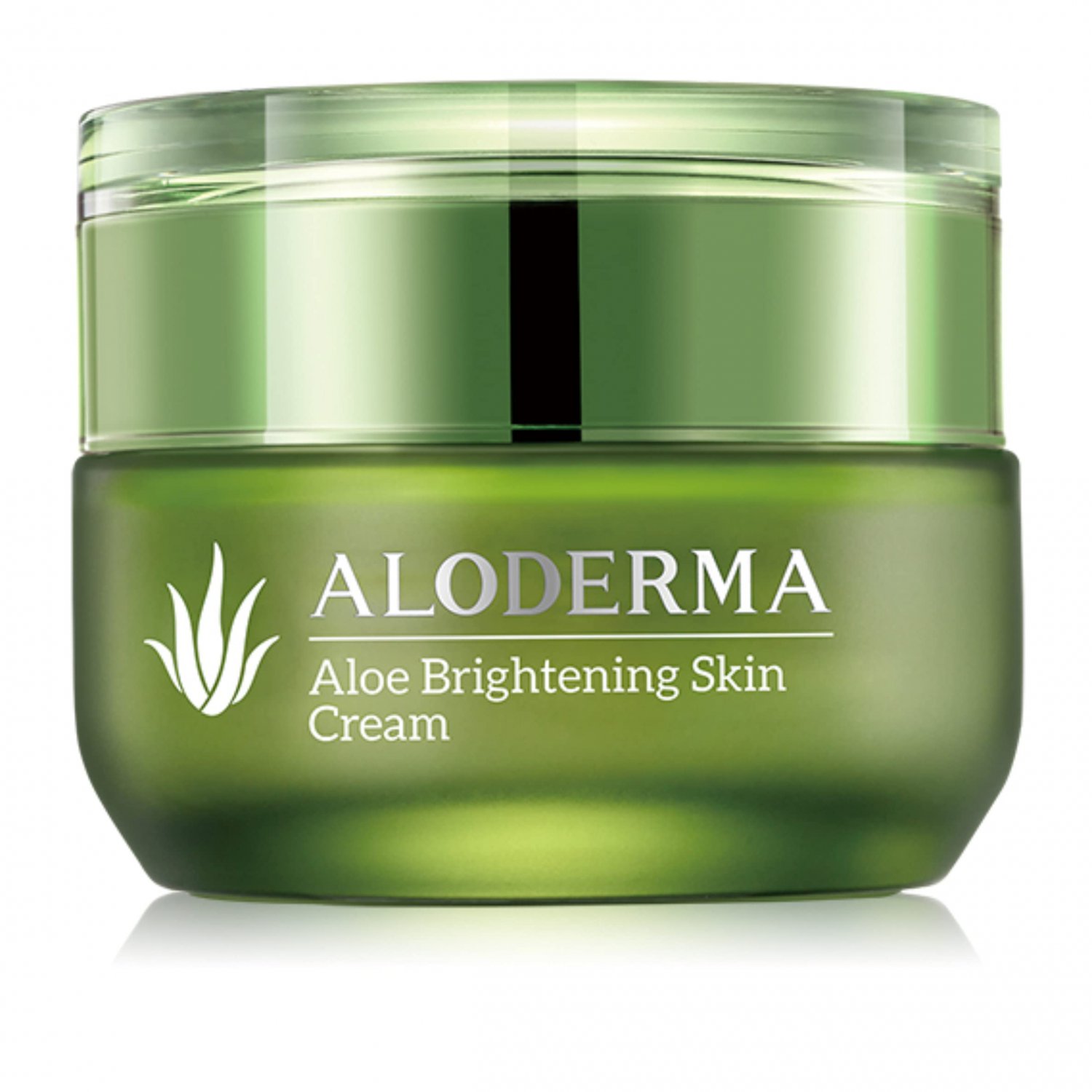 ALODERMA Aloe Brightening Skin Cream with 80% Pure Aloe Refines Skin Texture, Evens Skin Tone, Dimin