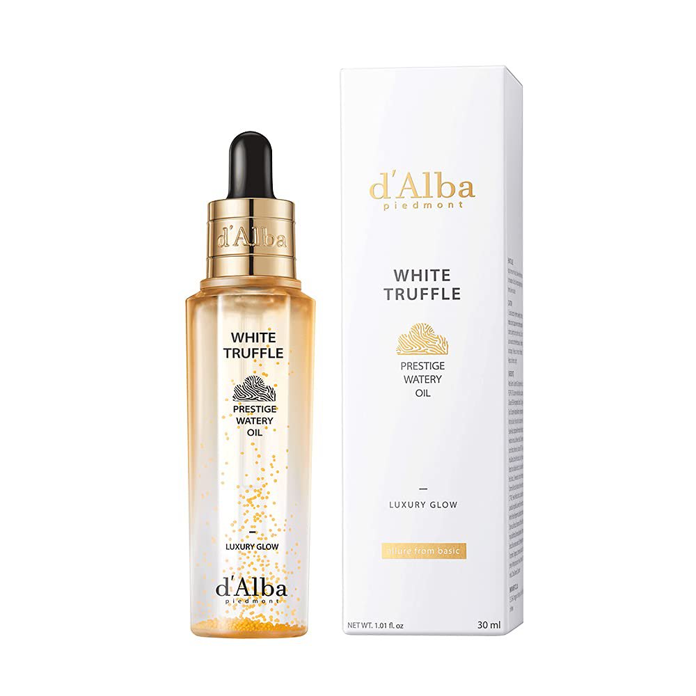 d&acirc;��Alba White Truffle Prestige Watery Oil l Moisturizing Light Finish Face Oil, Smooth Appliance l 