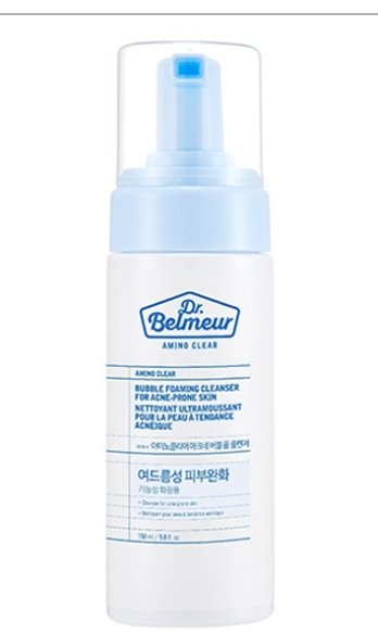The Face Shop Dr. Belmmer Amino Clear Arc Bubble Foam Cleanser 150ml